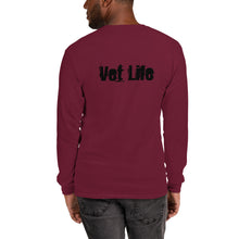Load image into Gallery viewer, Vet Life Premium Flag Long Sleeve Shirt