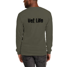 Load image into Gallery viewer, Vet Life Premium Flag Long Sleeve Shirt