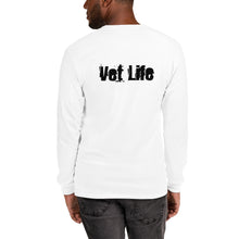 Load image into Gallery viewer, Vet Life Premium Flag Long Sleeve Shirt
