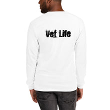 Load image into Gallery viewer, Vet Life Premium Flag Long Sleeve Shirt