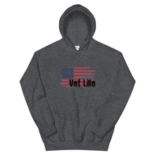 Load image into Gallery viewer, Vet Life Flag Hoodie