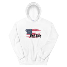 Load image into Gallery viewer, Vet Life Flag Hoodie