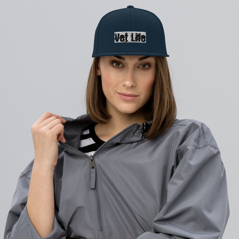 Vet Life Snapback Hat