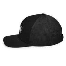 Load image into Gallery viewer, Vet Life Distressed Flag Trucker Cap
