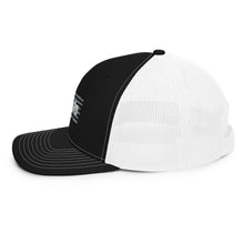 Load image into Gallery viewer, Vet Life Distressed Flag Trucker Cap
