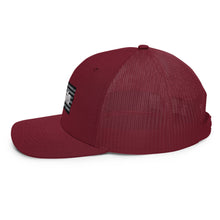 Load image into Gallery viewer, Vet Life Distressed Flag Trucker Cap
