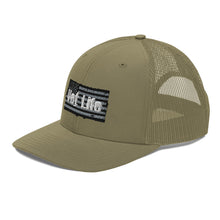 Load image into Gallery viewer, Vet Life Distressed Flag Trucker Cap
