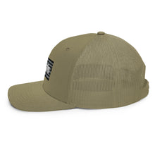 Load image into Gallery viewer, Vet Life Distressed Flag Trucker Cap
