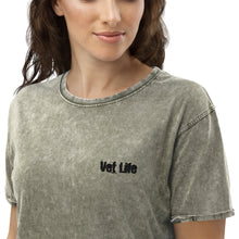 Load image into Gallery viewer, Vet Life Denim T-Shirt

