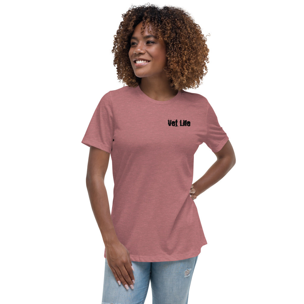Vet Life Womens Relaxed T-Shirt